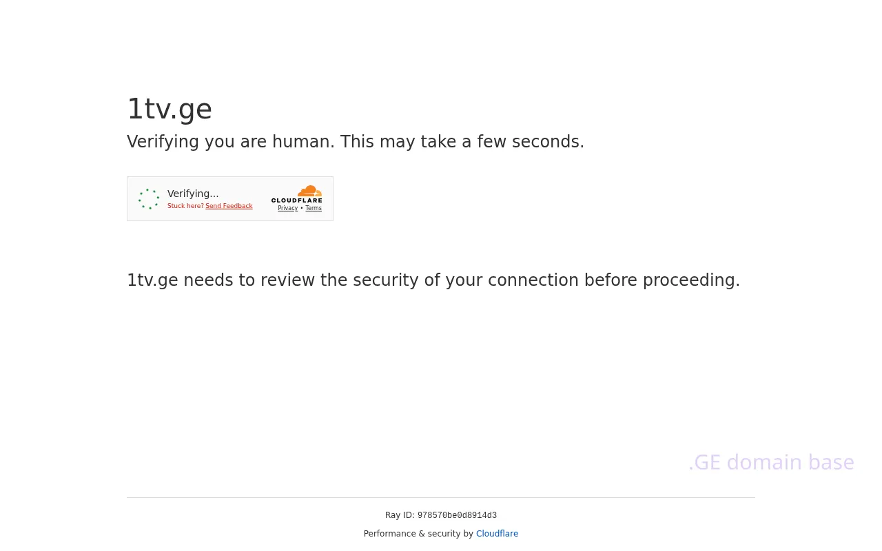 Screenshot of the site 2tv.ge
