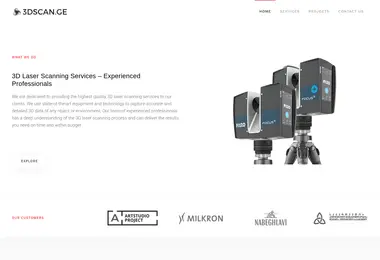 Скриншот 3dscan.ge