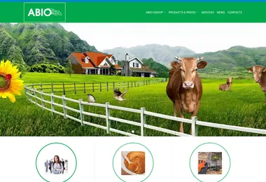 Screenshot of abio.ge