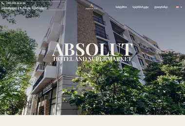 Screenshot of absolut.ge