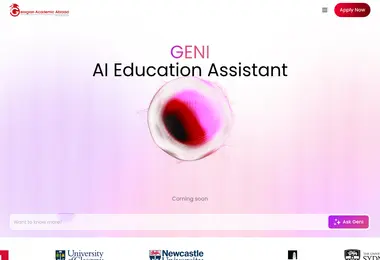 academicabroad.ge-ის ეკრანის სურათი