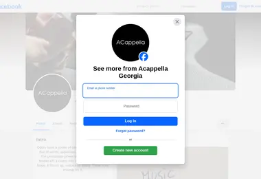 Screenshot of acap.ge