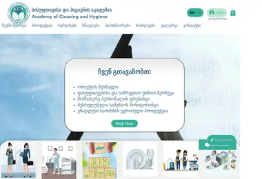 Screenshot of ach.ge