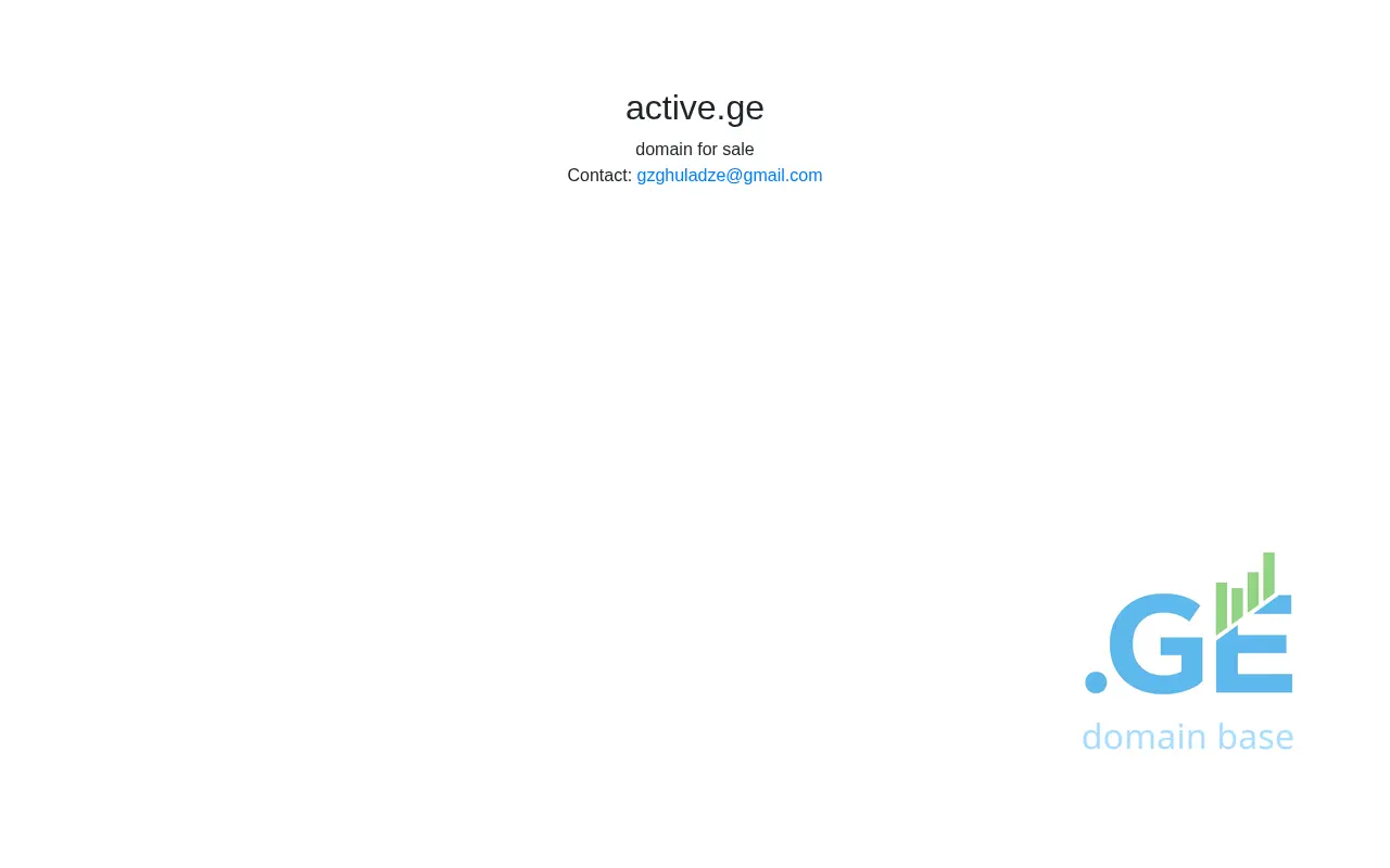 Screenshot of the site active.ge