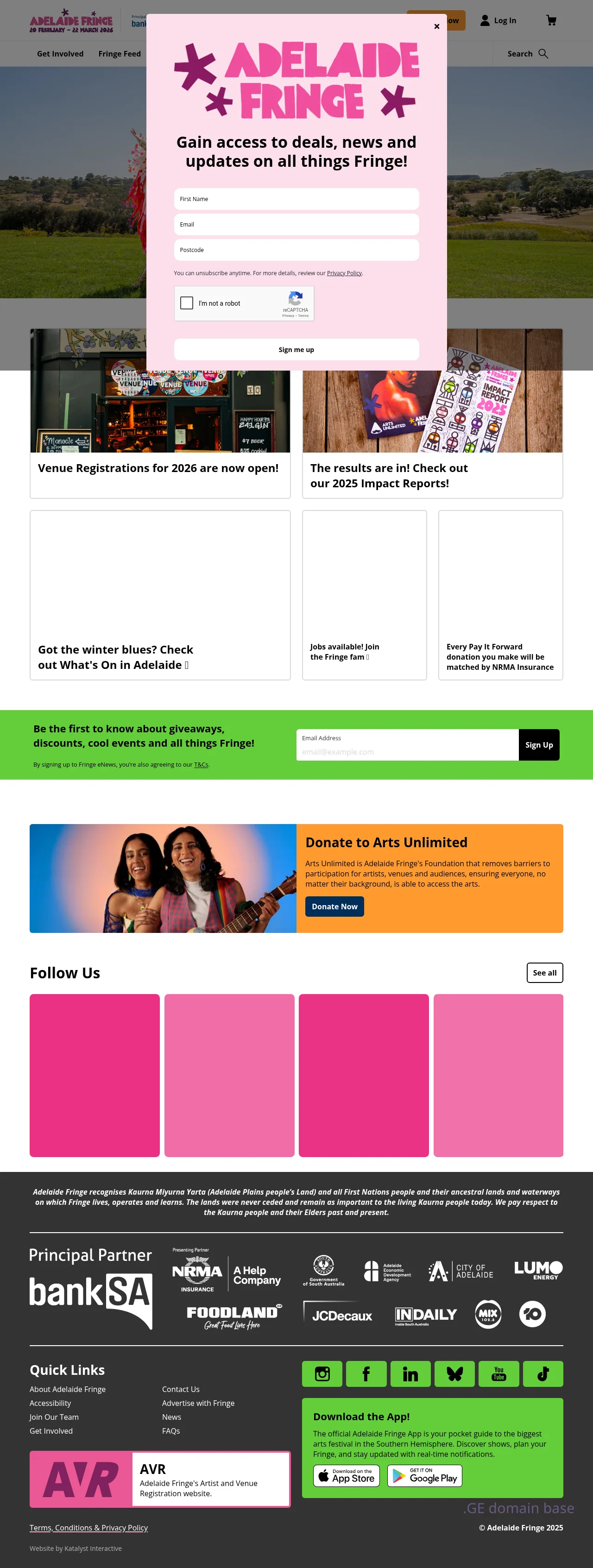 Screenshot of the site adlfrin.ge