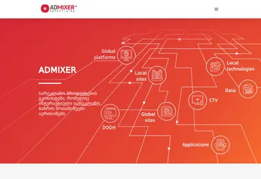 Скриншот admixer.ge