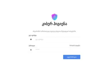 Screenshot of advise.ge