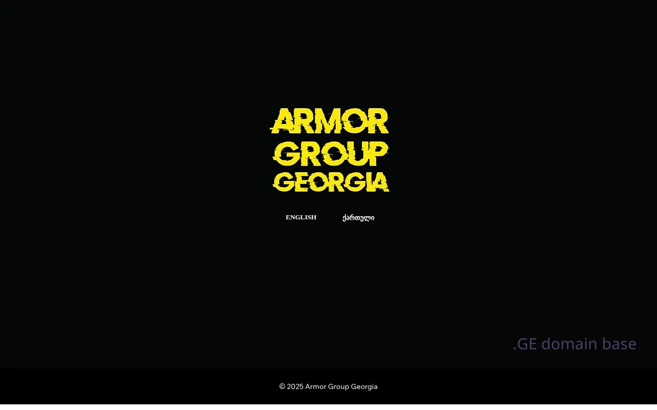 Screenshot of the site agg.ge