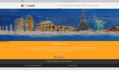 Screenshot of aggroup.ge