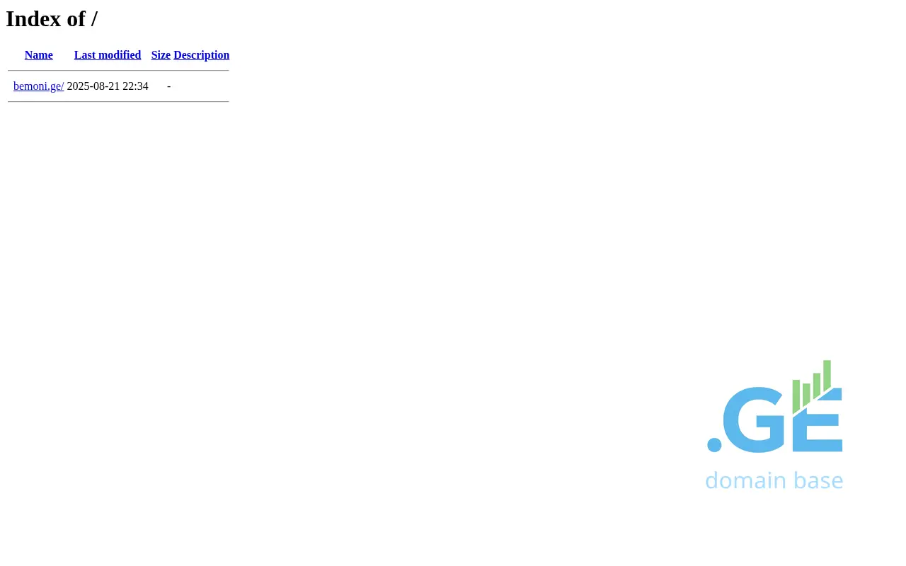 Screenshot of the site aidsmh.ge