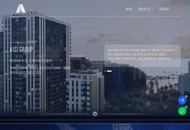 Screenshot of aisigroup.ge