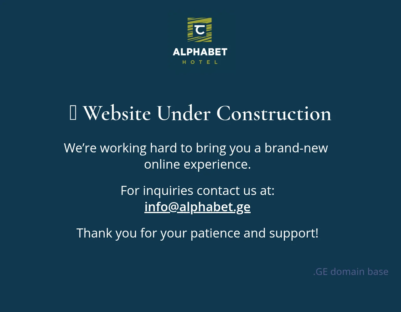 Screenshot of the site alphabet.ge