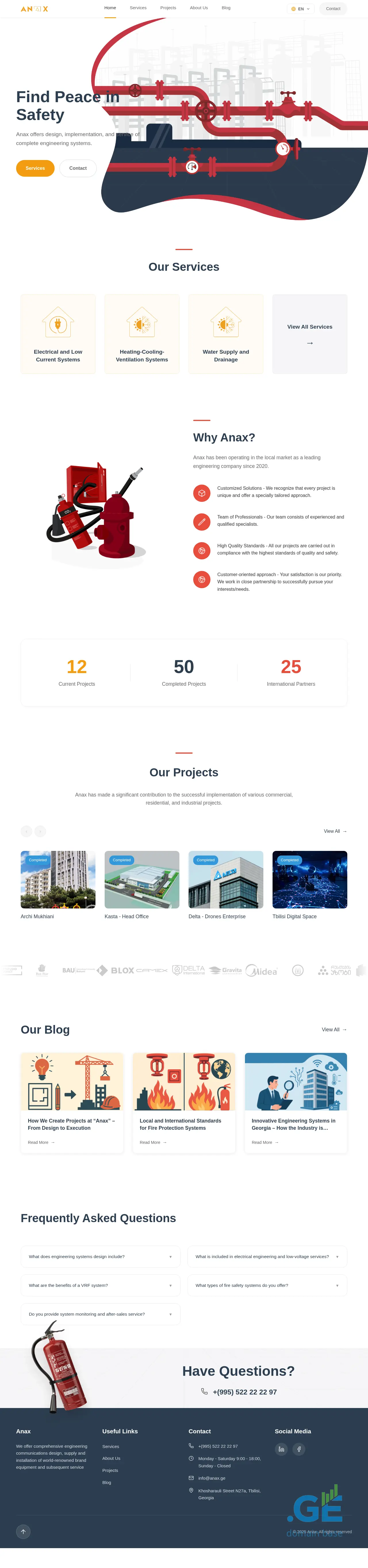 Screenshot of the site anax.ge