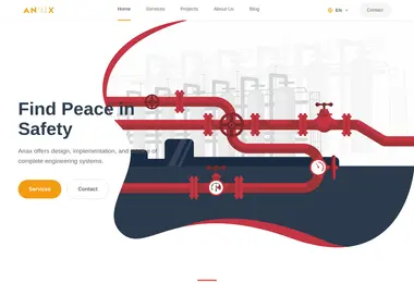 Screenshot of anax.ge