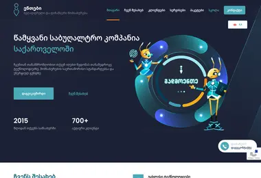 ants.ge-ის ეკრანის სურათი
