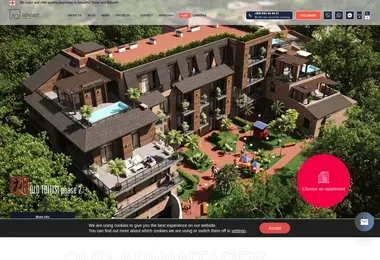 Screenshot of apart.ge