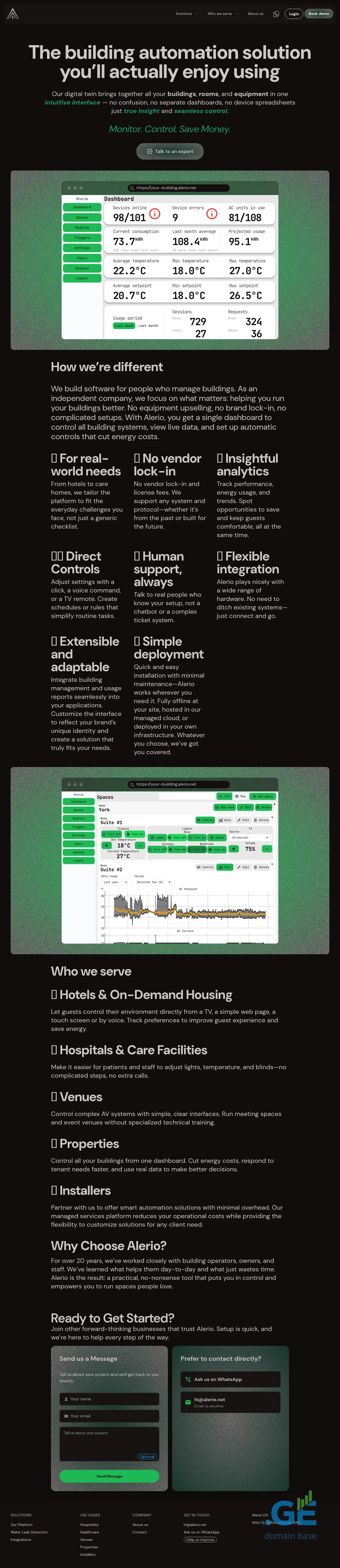 Screenshot of the site apes.ge
