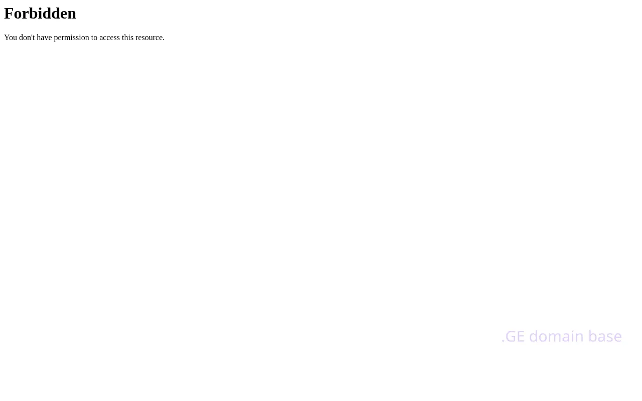 Screenshot of the site apinox.ge