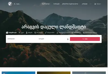 Скриншот aragvipl.ge