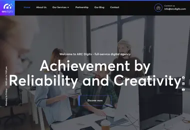Screenshot of arcdesign.ge