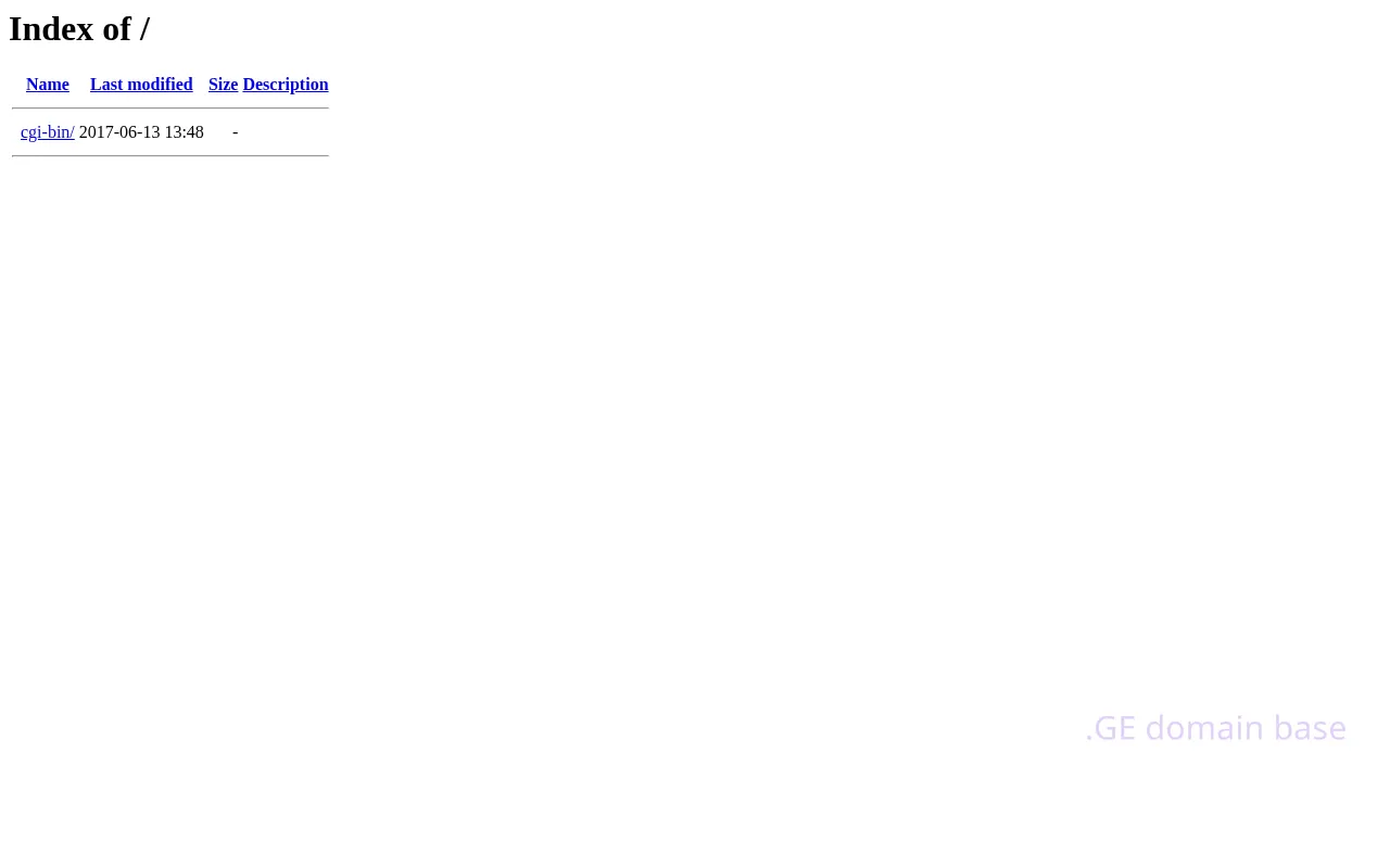 Screenshot of the site arci.ge