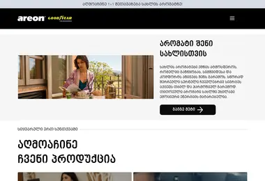 Screenshot of areon.ge