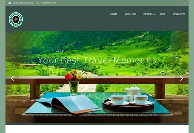 Screenshot of argotravel.ge