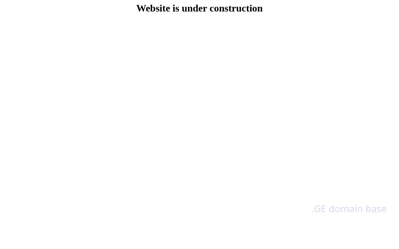 Screenshot of the site arome.ge