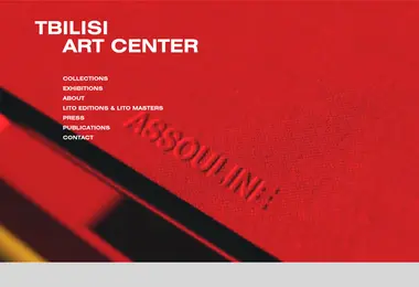 Screenshot of art.ge