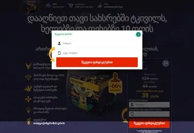 Screenshot of artropant.ge