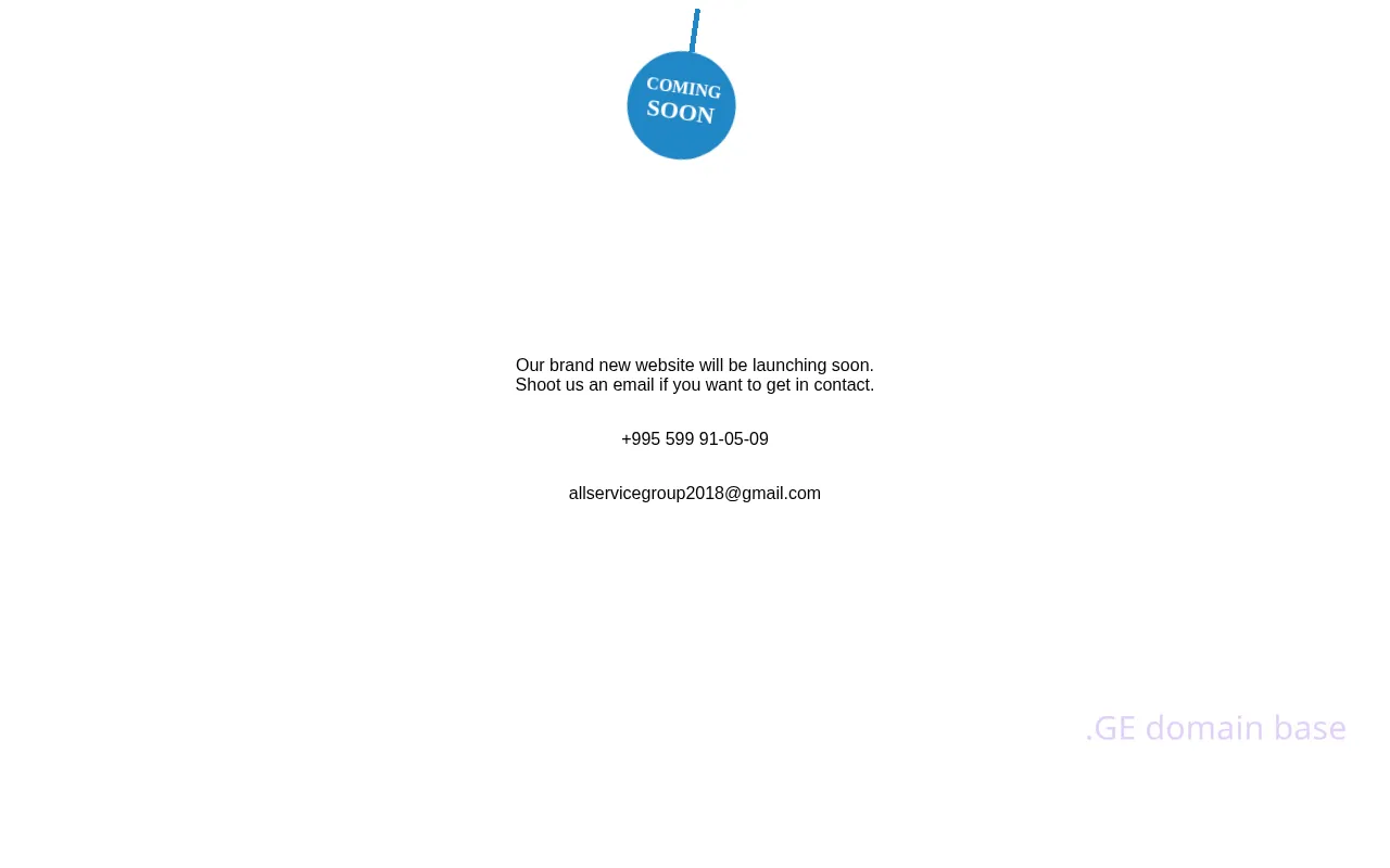 Screenshot of the site asgroup.ge