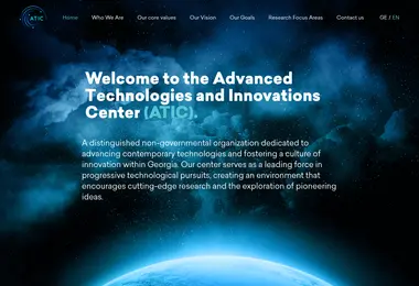 Screenshot of atic.ge