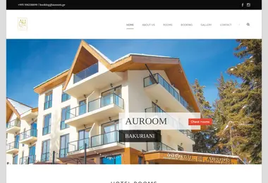 Screenshot of auroom.ge