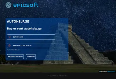 Screenshot of autohelp.ge