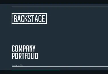 Screenshot of backstage.ge