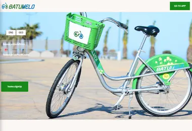 Screenshot of batumvelo.ge