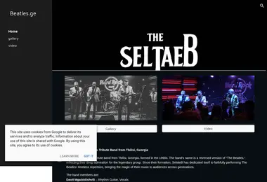 Screenshot of beatles.ge