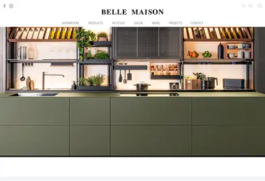Screenshot of bellemaison.ge