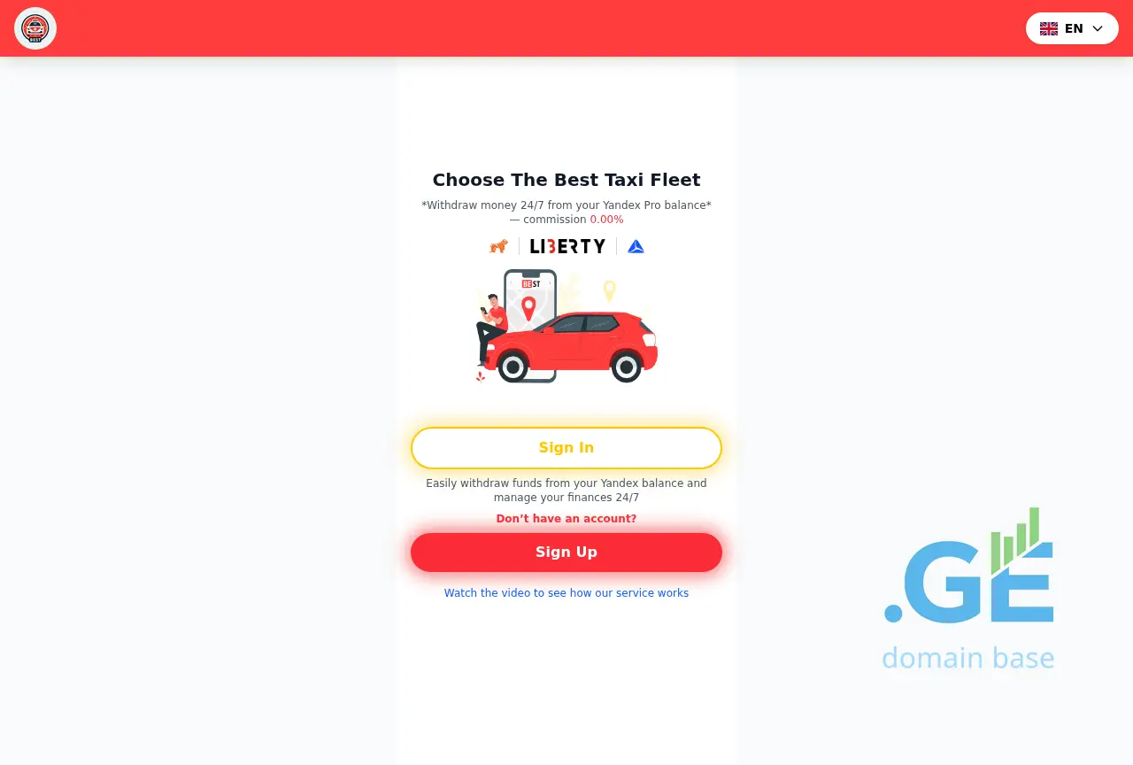 Screenshot of the site best.com.ge