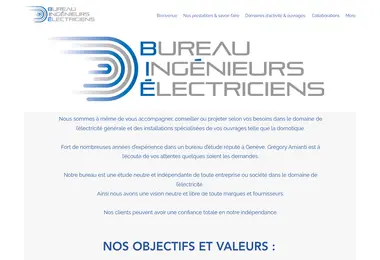 Screenshot of bie.ge