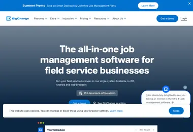 Screenshot of bigchan.ge