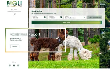 Скриншот bioli.ge