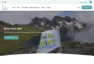 Screenshot of bisna.ge