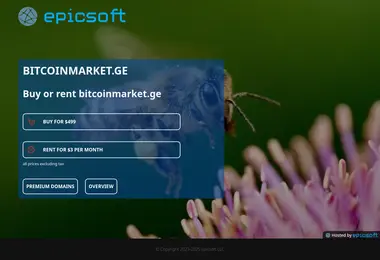 Screenshot of bitcoinmarket.ge