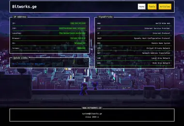 Screenshot of bitworks.ge