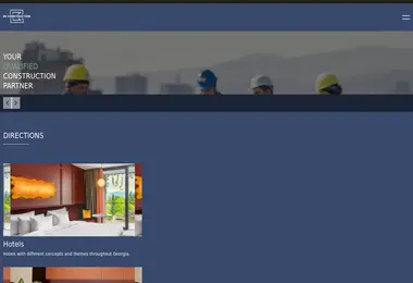 Screenshot of bkconstruction.ge