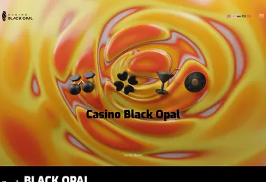 Screenshot of blackopal.ge