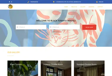 Screenshot of blacktomato.ge