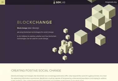 Screenshot of blockchan.ge