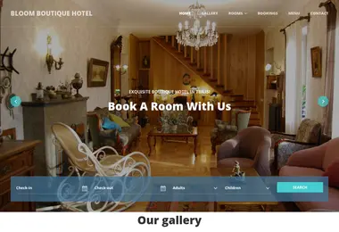Screenshot of bloom.ge